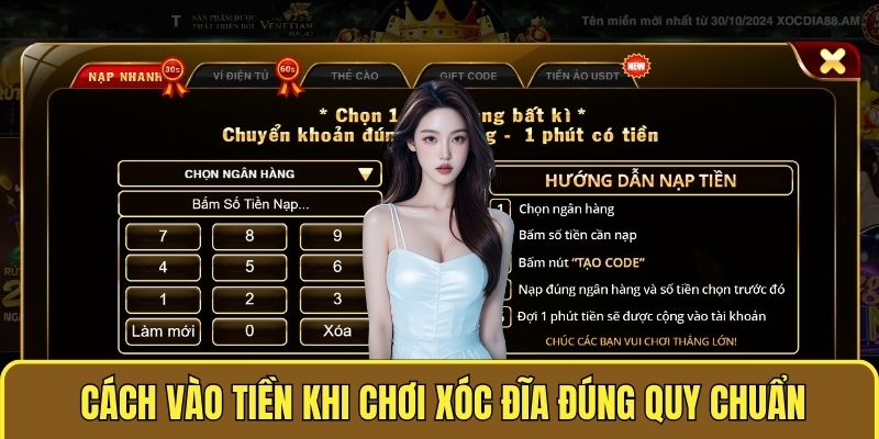 Cách Vào Tiền Khi Chơi Xóc Đĩa - Hướng Dẫn Mới Nhất 2025 2 Cách vào tiền khi chơi xóc đĩa đúng quy chuẩn